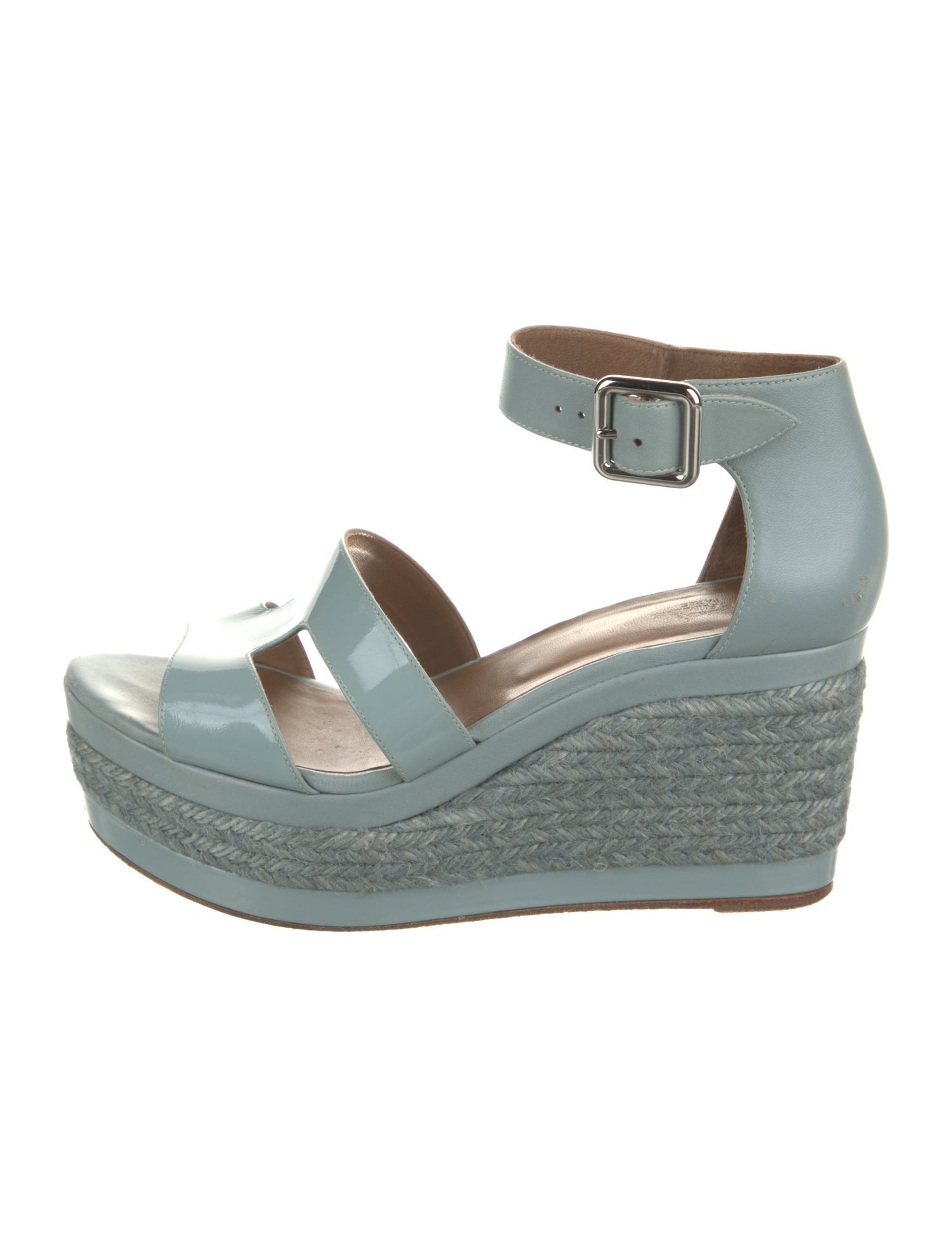 Hermès Elda Leather Espadrilles